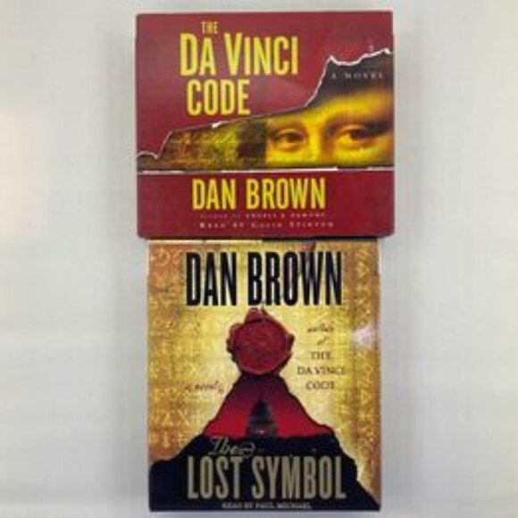 Dan Brown Audiobook Bundle – The Da Vinci Code & The Lost Symbol - Picture 1 of 5